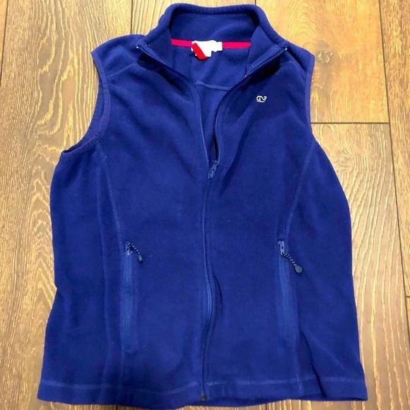 Vineyard Vines Fleece Vest - Picture 1 of 3